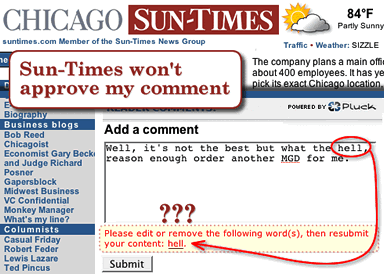 Sun-Times Comments